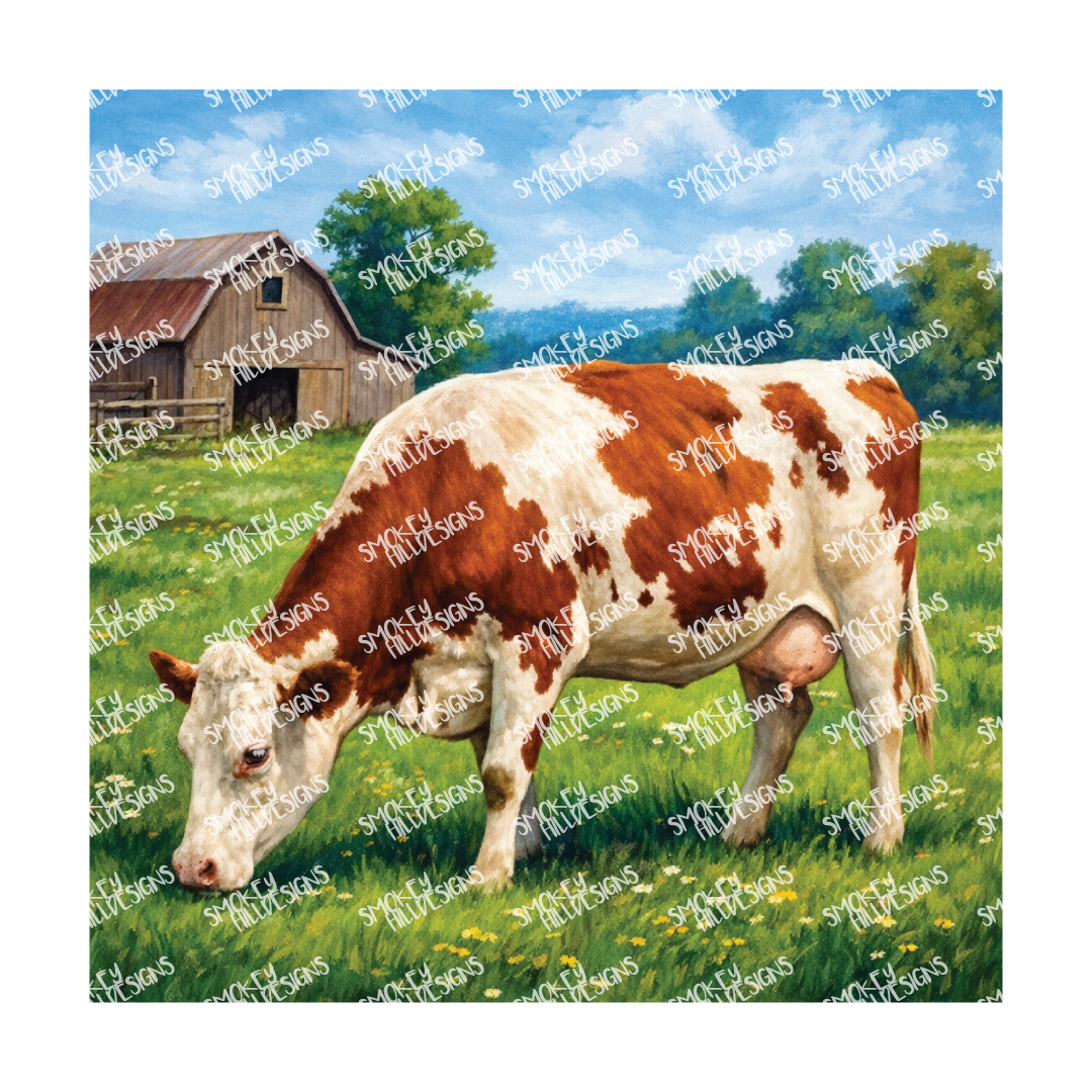 PatternPly® Full Coverage Animals and Wildlife Volume 3 Farm Animals 2 art scene artwork