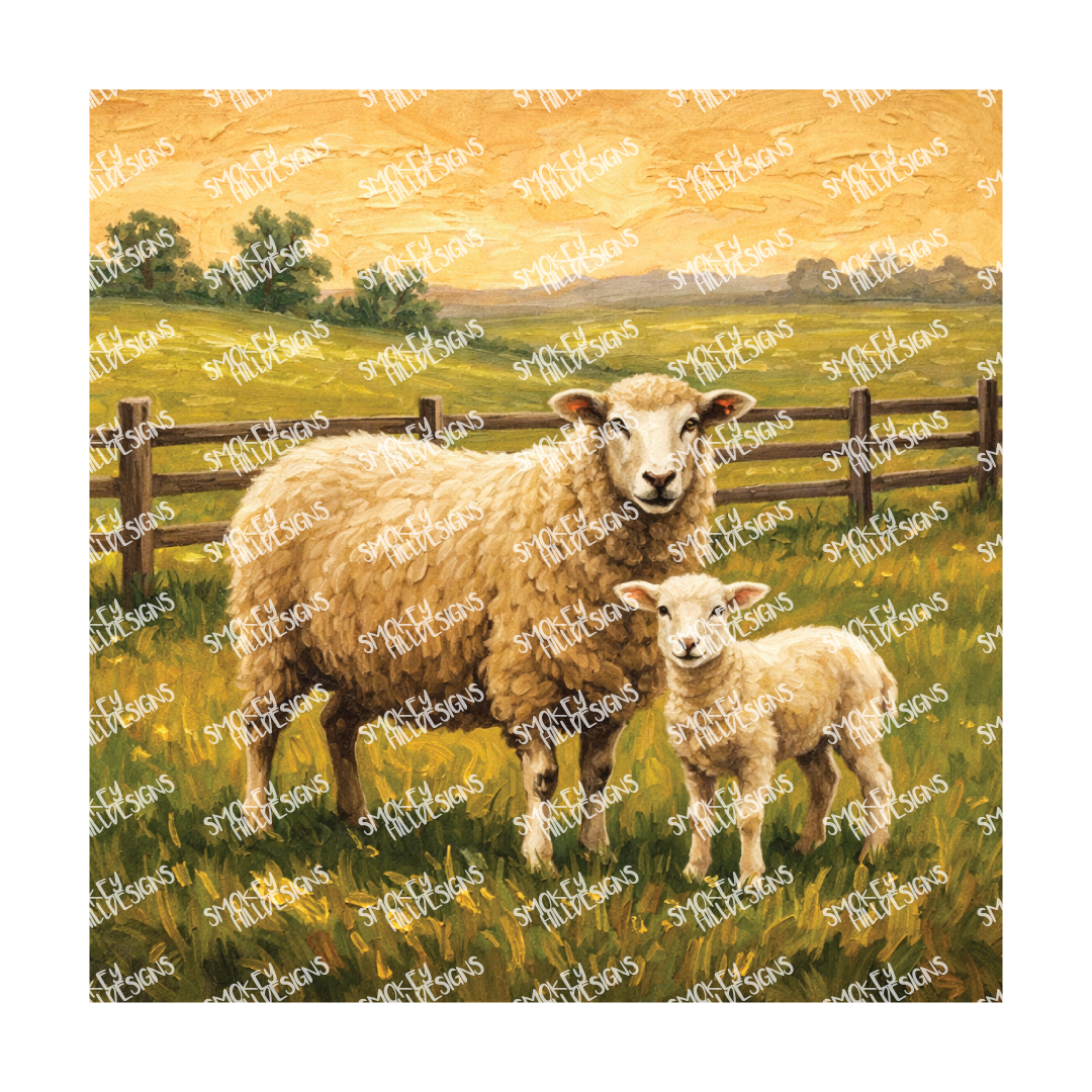 PatternPly® Full Coverage Animals and Wildlife Volume 3 Farm Animals 31 art scene artwork