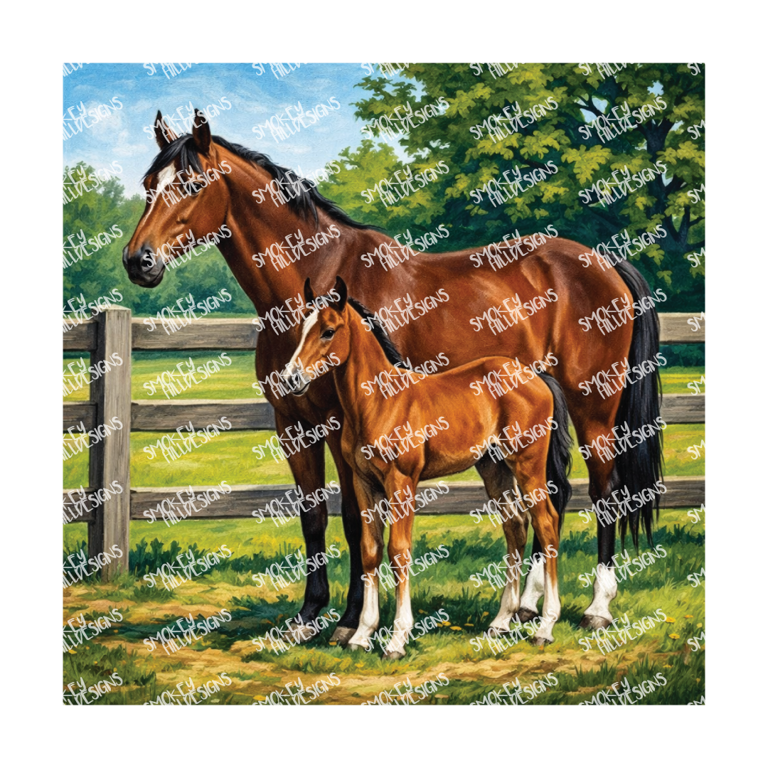 PatternPly® Transparent Animals and Wildlife Volume 3 Farm Animals 6 art scene artwork