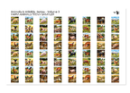 PatternPly® Full Coverage Animals and Wildlife Volume 3 Farm Animals Teeny Sampler: sampler sheet of small art scene designs