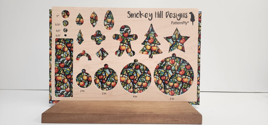 PatternPly® Full Coverage Stained Glass Apple Tree product photo 2