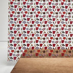 PatternPly® Scattered Arkansas Icons sheet showing the pattern