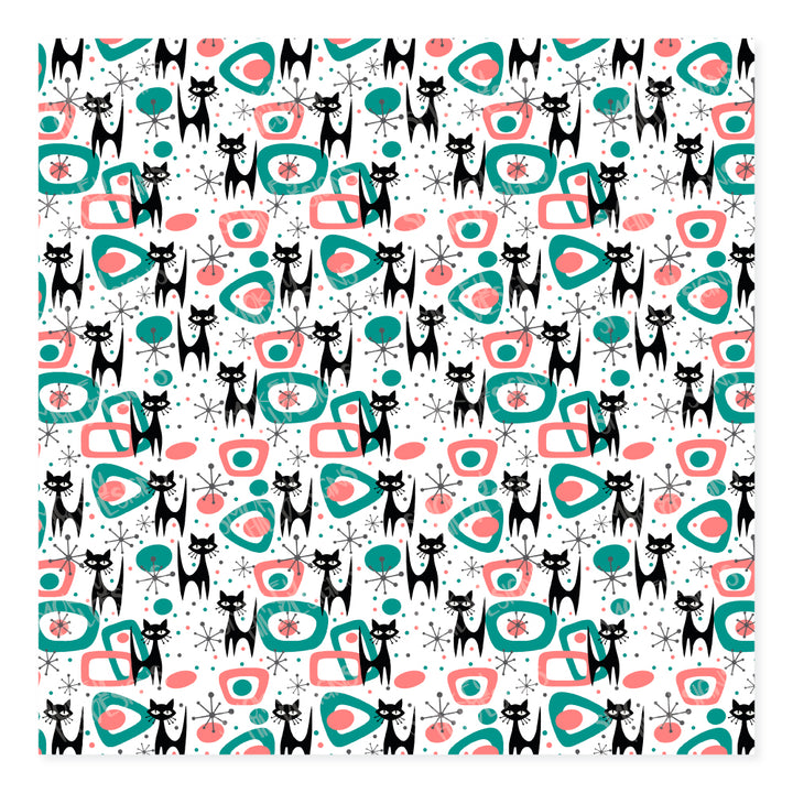 PatternPly® Scattered Atomic Cats