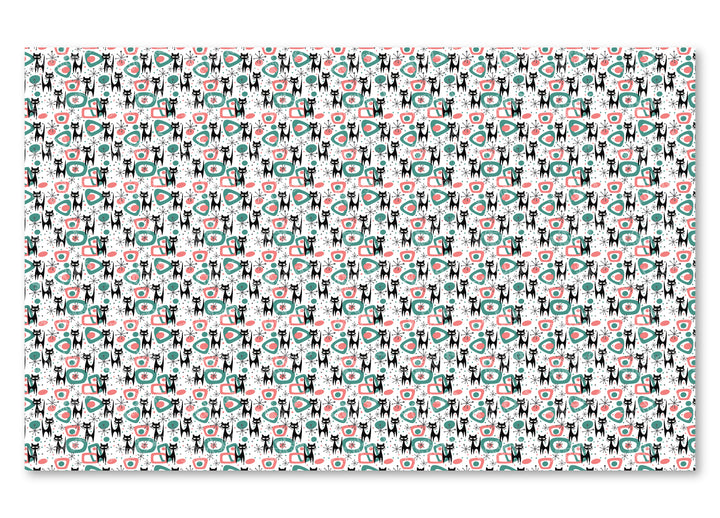 PatternPly® Scattered Atomic Cats