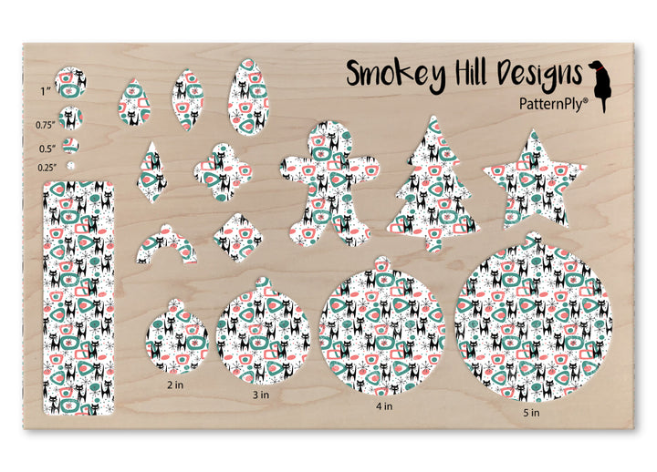 PatternPly® Scattered Atomic Cats