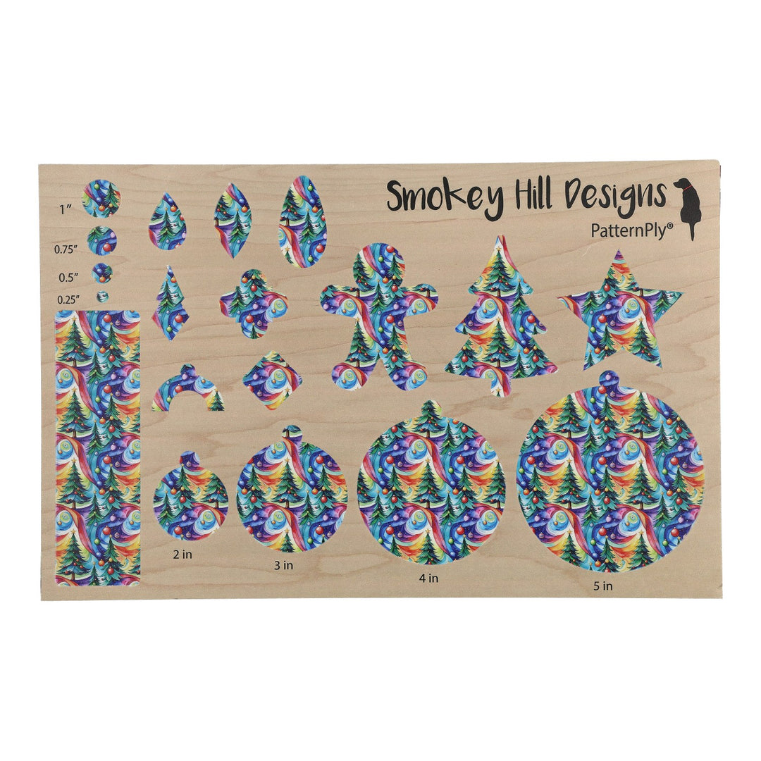 PatternPly® Full Coverage Aurora Pines LARGE