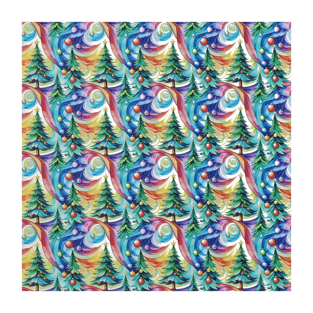 PatternPly® Transparent Aurora Pines LARGE