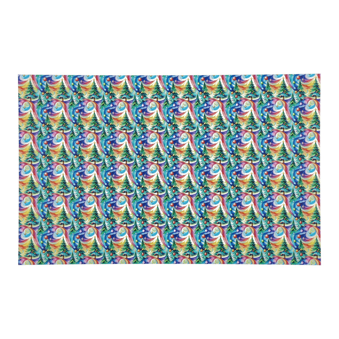 PatternPly® Transparent Aurora Pines LARGE