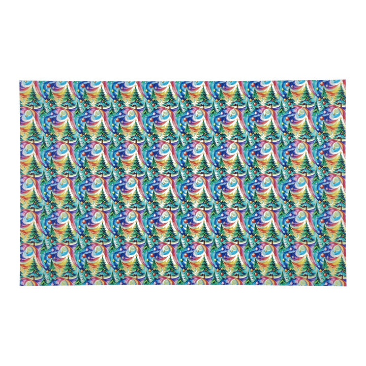 PatternPly® Transparent Aurora Pines LARGE