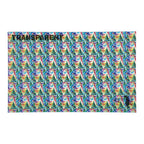 PatternPly® Transparent Aurora Pines LARGE sheet showing the pattern