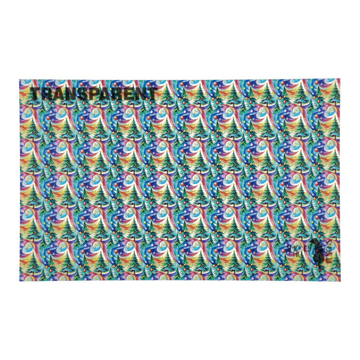 PatternPly® Transparent Aurora Pines LARGE