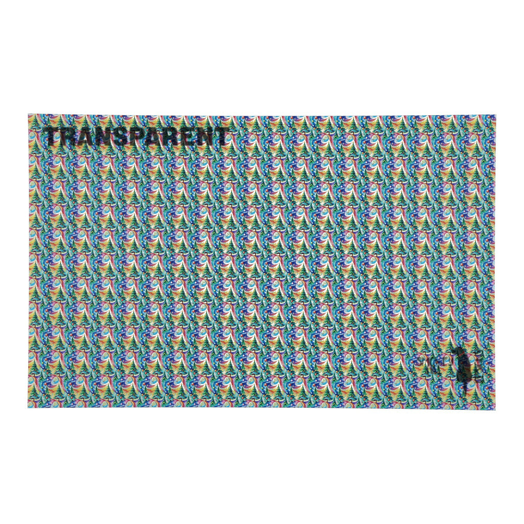 PatternPly® Transparent Aurora Pines sheet showing the pattern