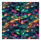PatternPly® Transparent Aurora Stained Glass sheet showing the pattern