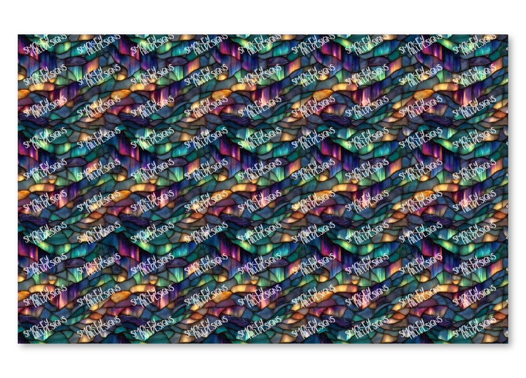 PatternPly® Transparent Aurora Stained Glass product photo 4