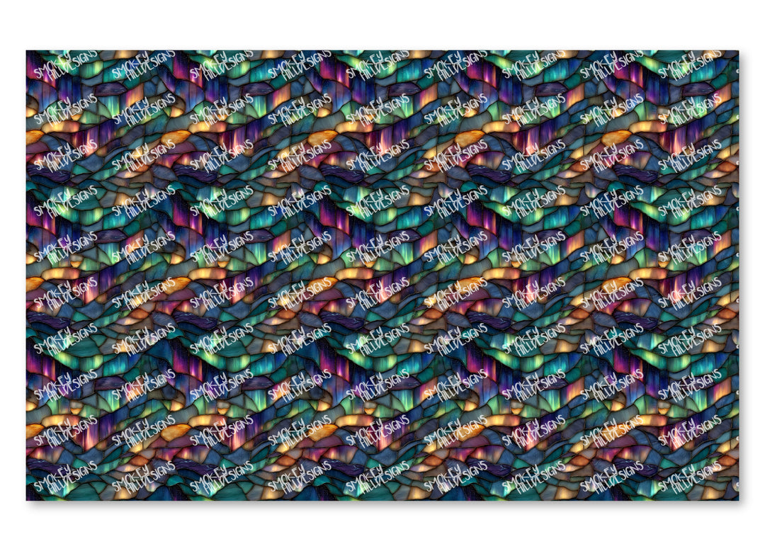 PatternPly® Full Coverage Aurora Stained Glass