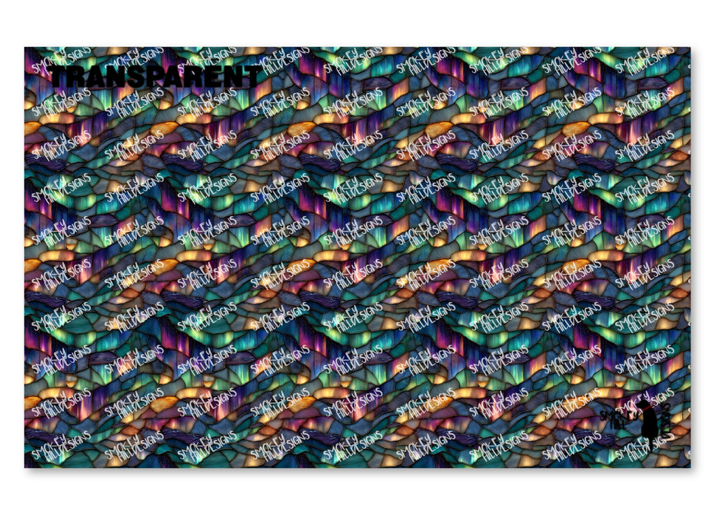 PatternPly® Transparent Aurora Stained Glass product photo 2