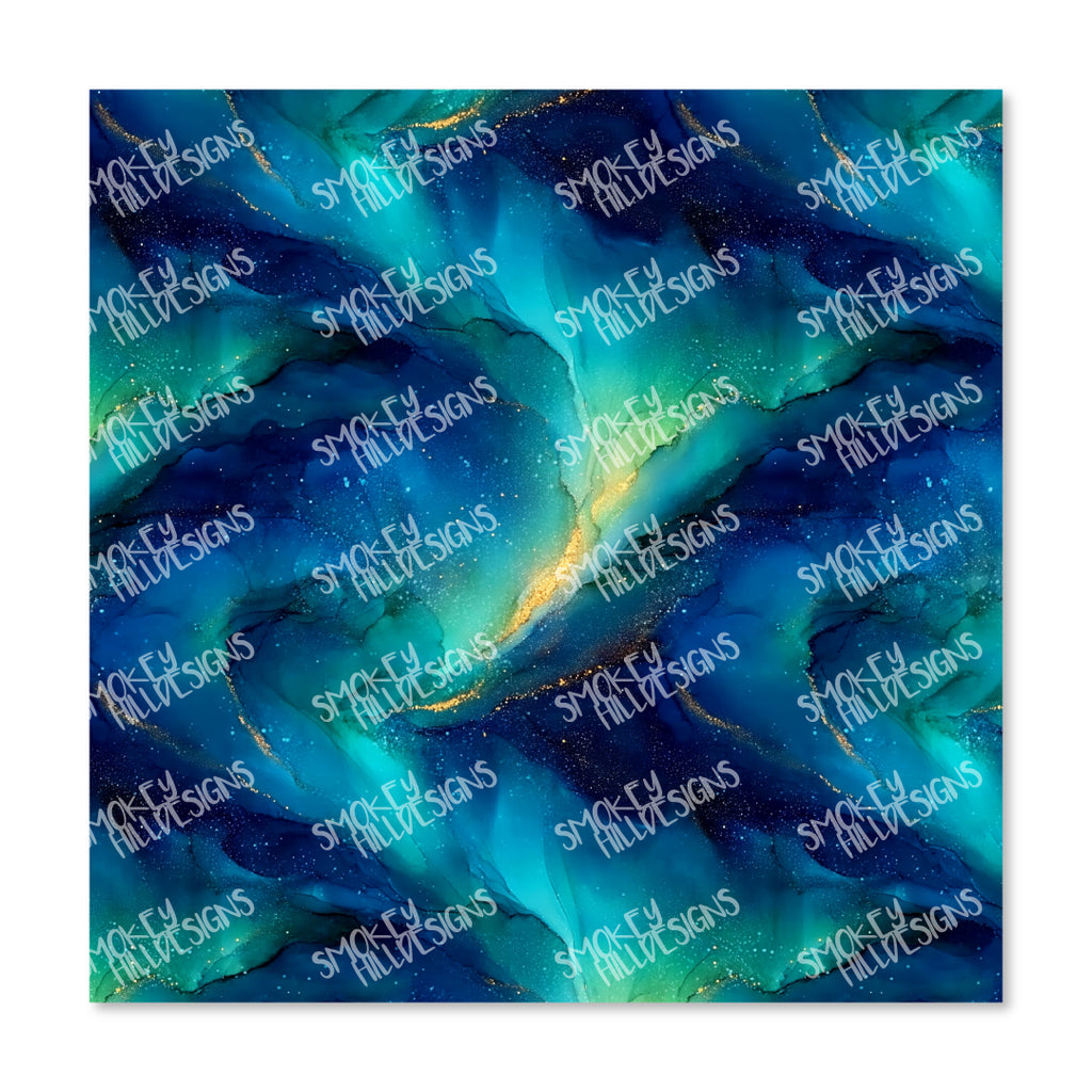 PatternPly® Transparent Aurora Swirls sheet showing the pattern