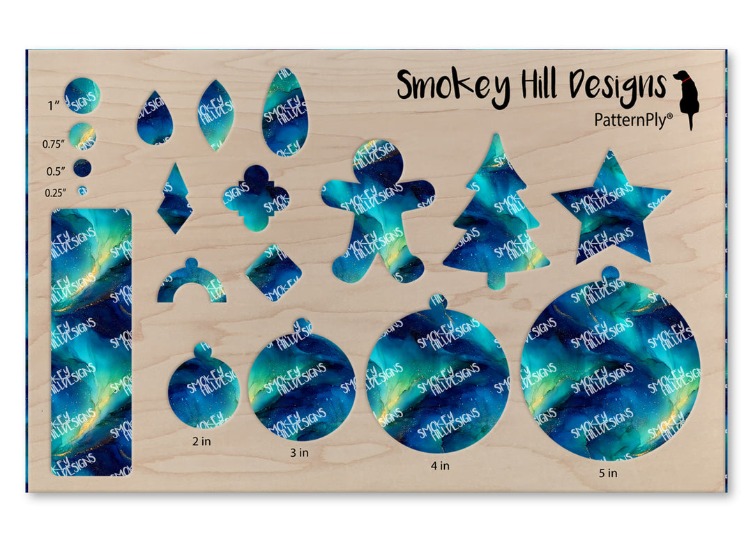 PatternPly® Transparent Aurora Swirls