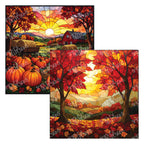 PatternPly® Full Coverage Autumn Hills sheet showing the pattern
