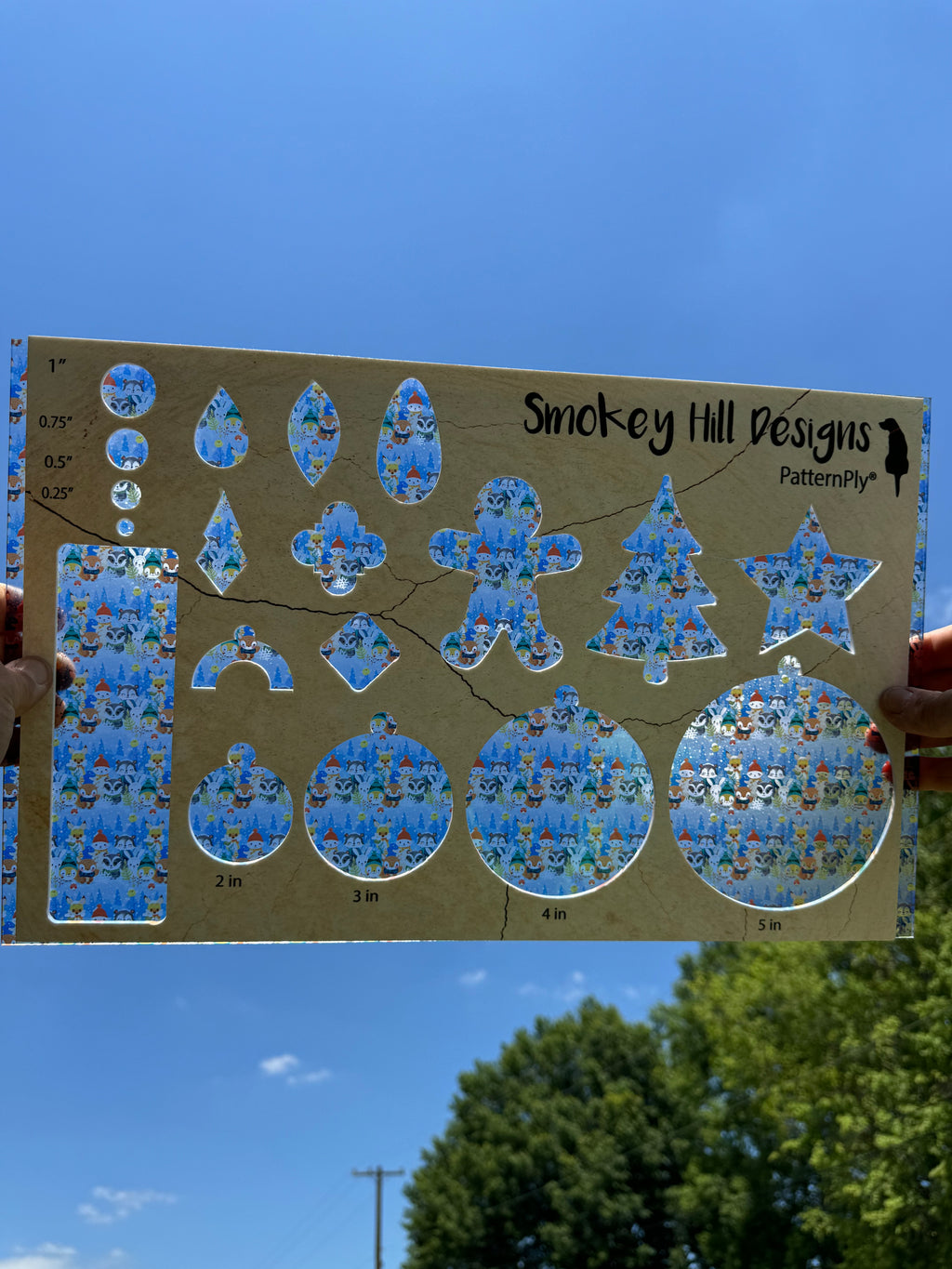 PatternPly® Transparent Micro Winter Animals product photo 2