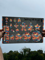 PatternPly® Transparent Stained Glass Desert product photo 2
