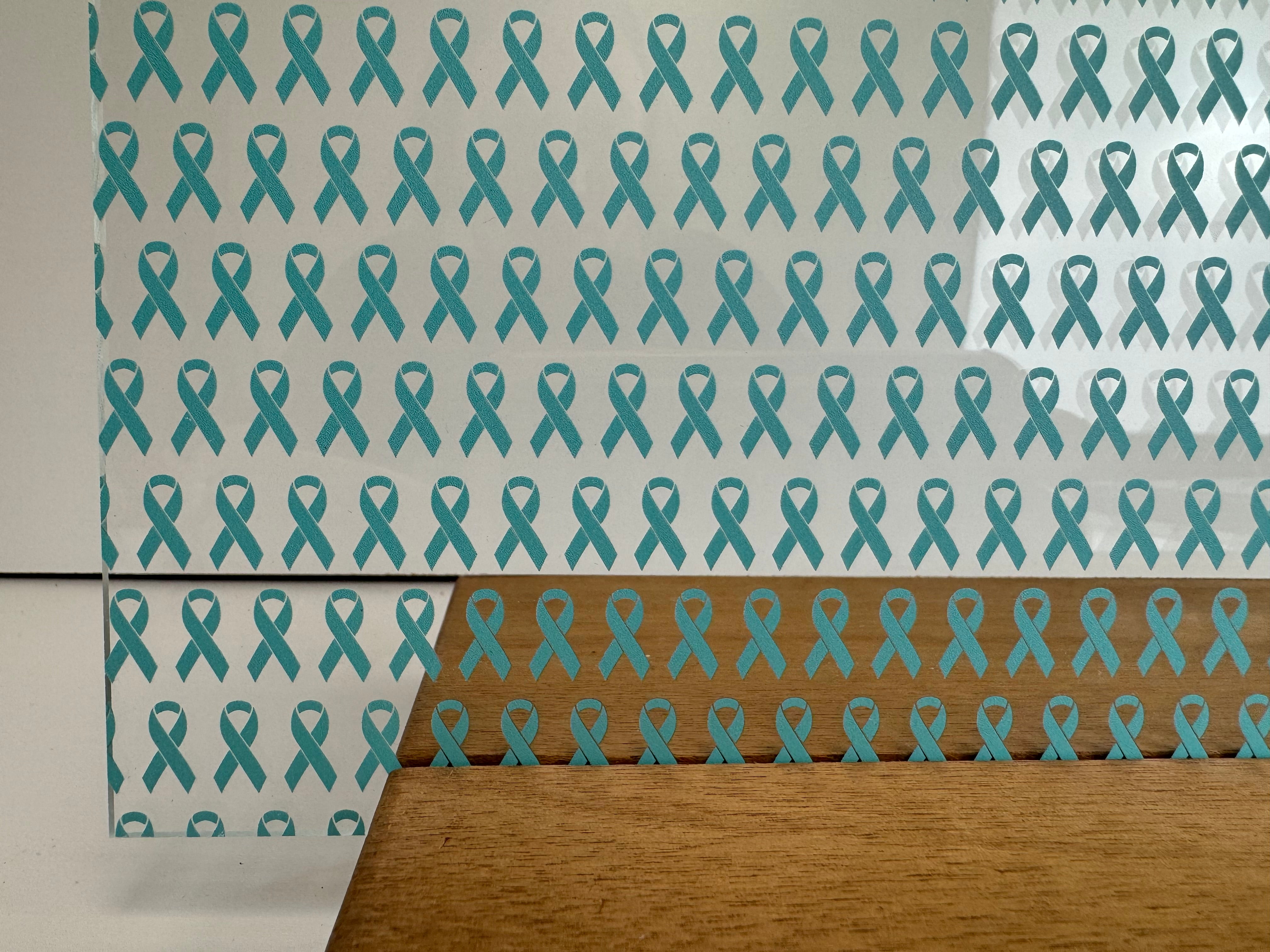 PatternPly® Scattered Turquoise Ribbons – Smokey Hill Designs