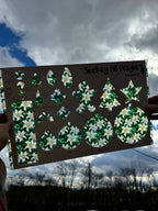PatternPly® Transparent Easter Lily Stained Glass product photo 2