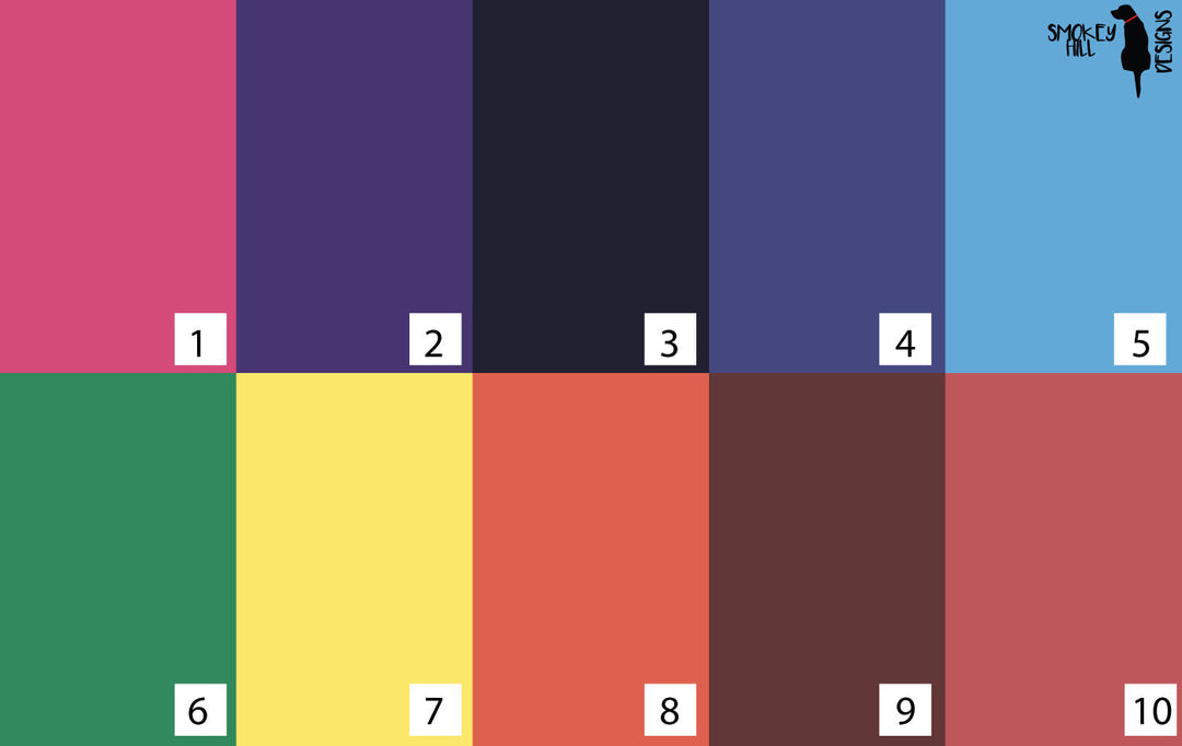 Glitter Lab™ Transparent Volume 1 Basic Color Palette Sampler