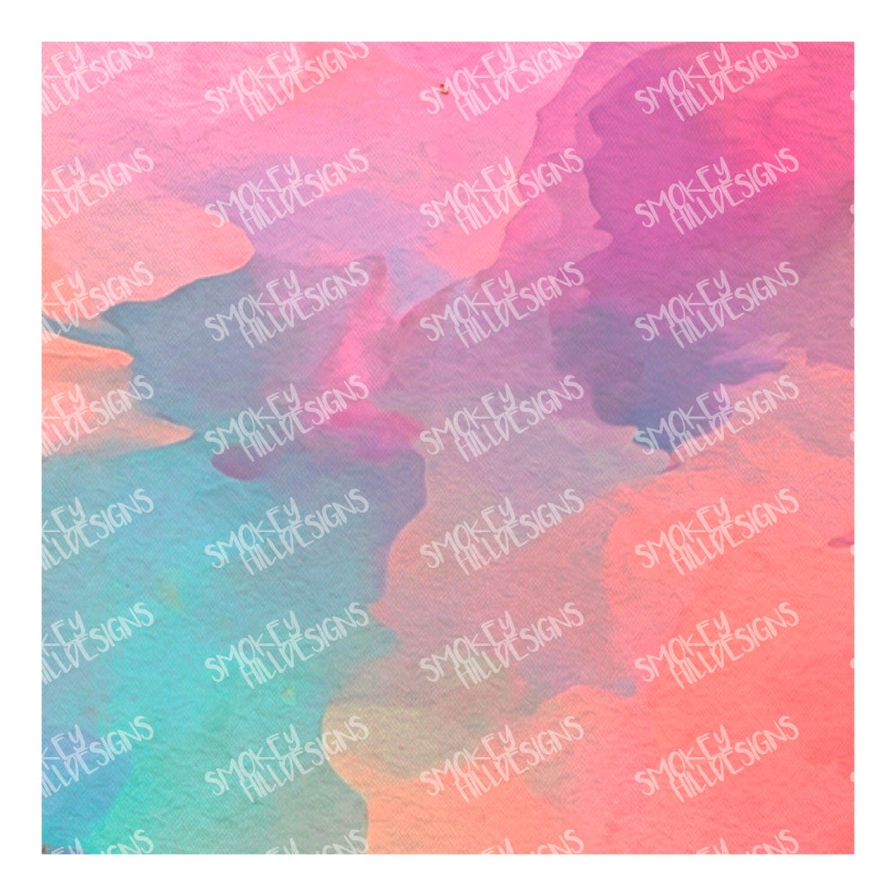 PatternPly® Transparent Basic Painters Palette sheet showing the pattern