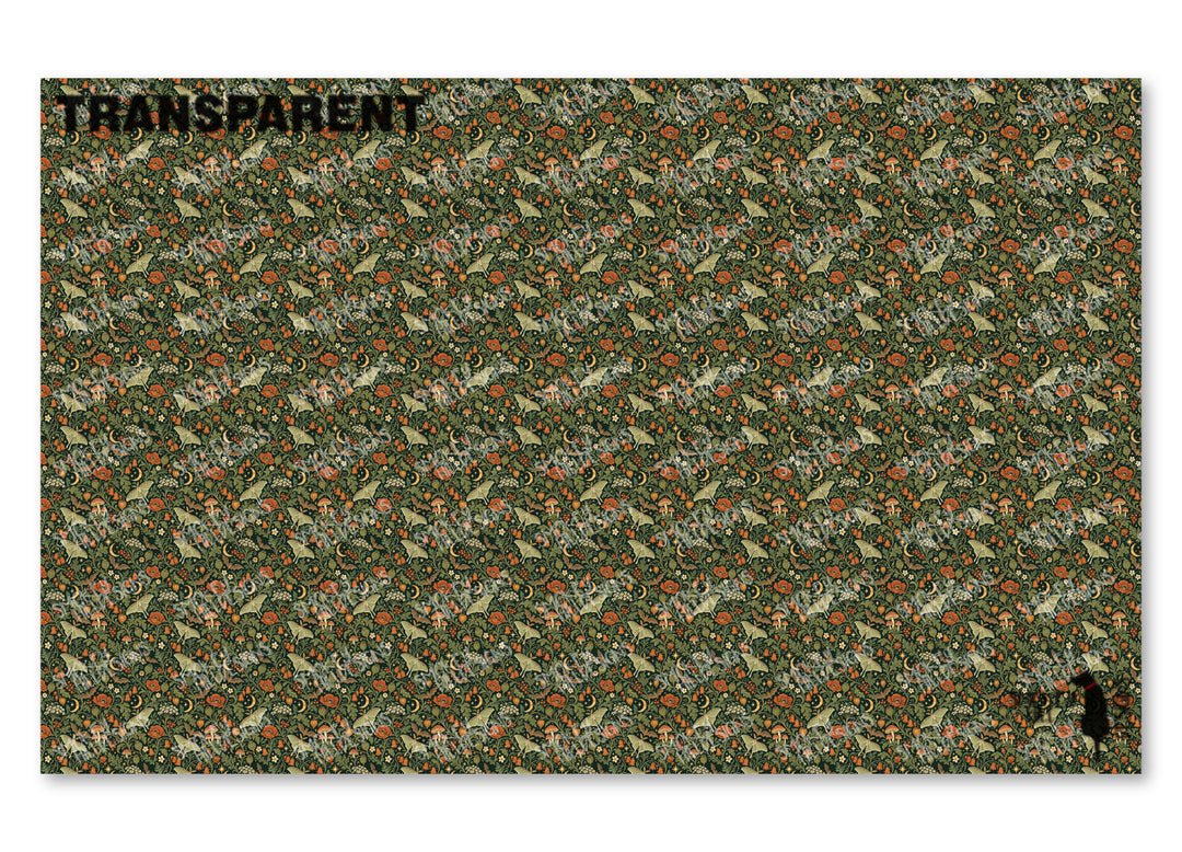 PatternPly® Transparent Bats And Moths