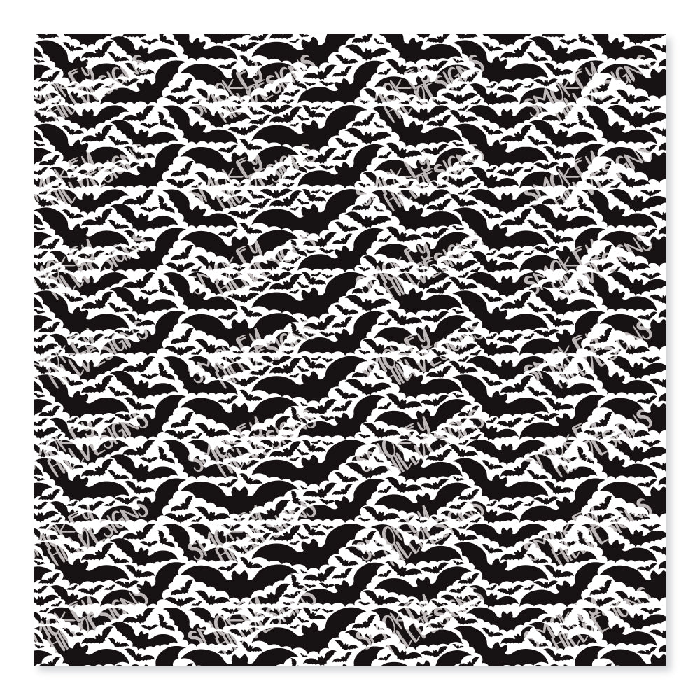 PatternPly® Scattered Bats Small