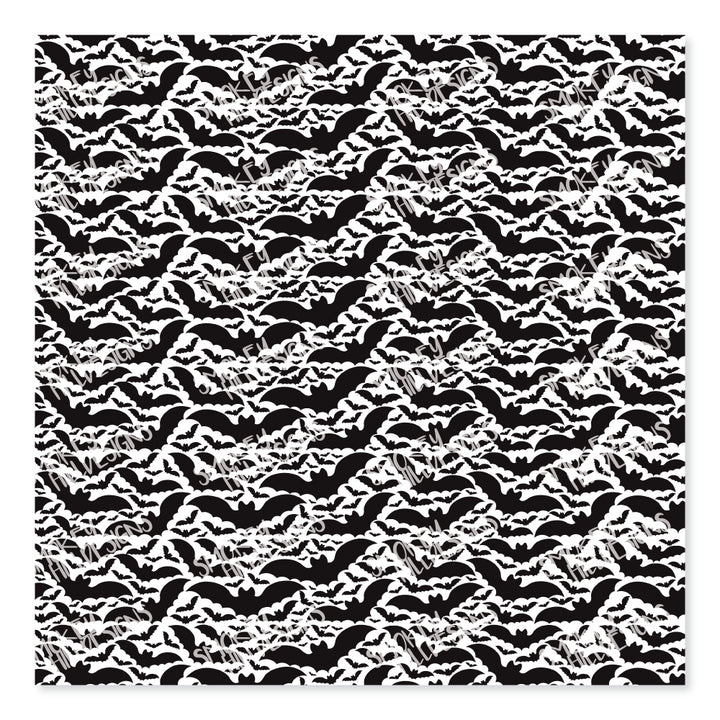 PatternPly® Scattered Bats Small