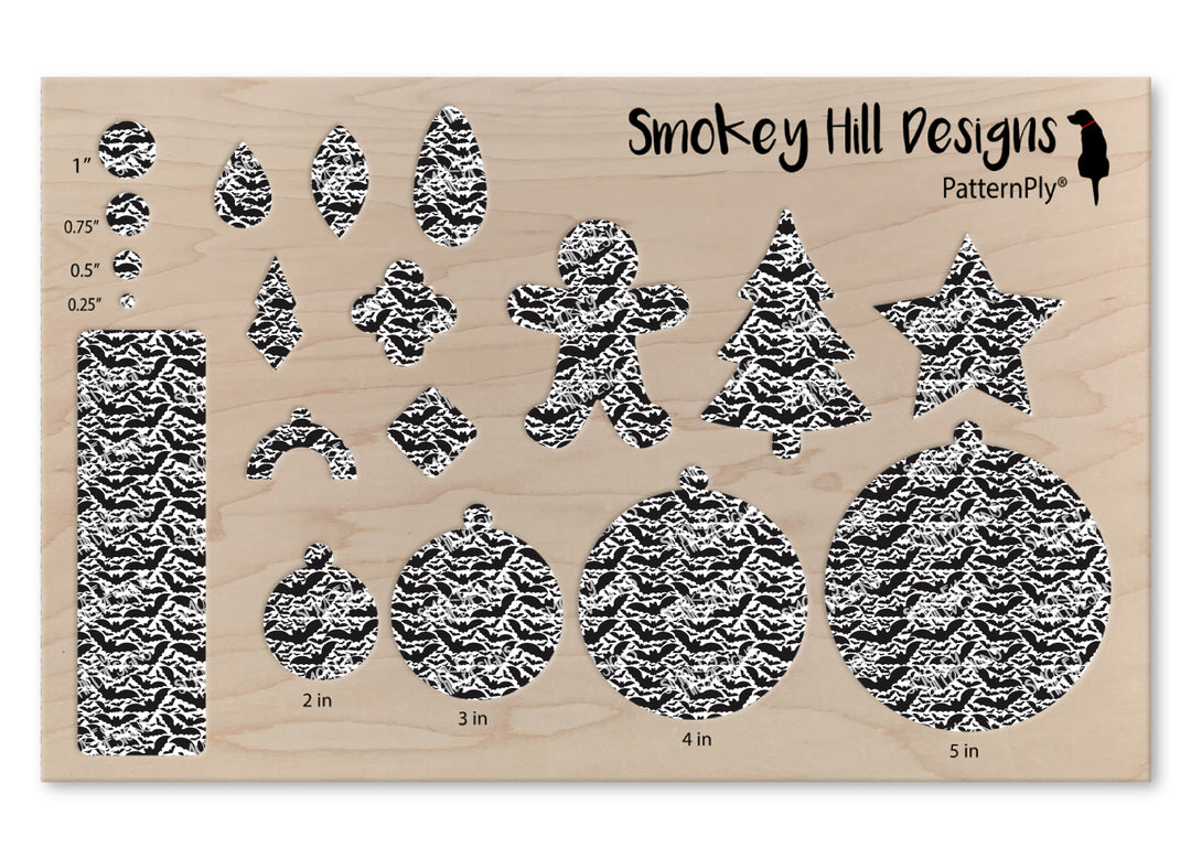 PatternPly® Scattered Bats Small
