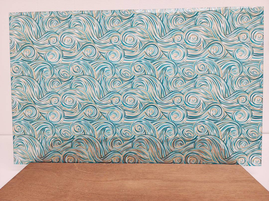 PatternPly® Scattered Beachy Swirls