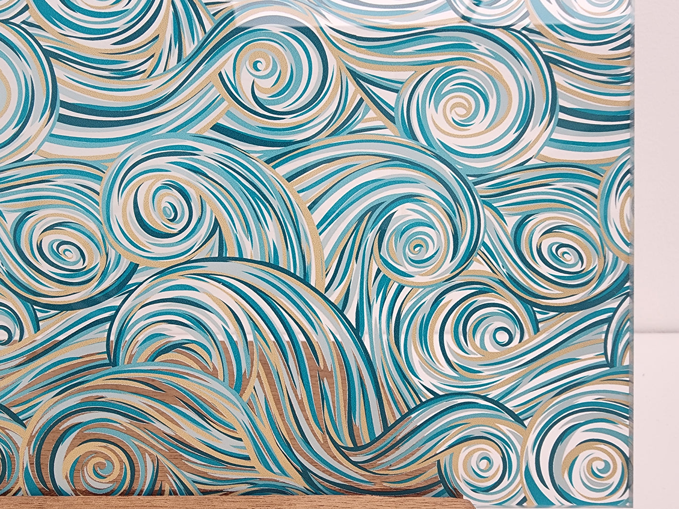 PatternPly® Scattered Beachy Swirls