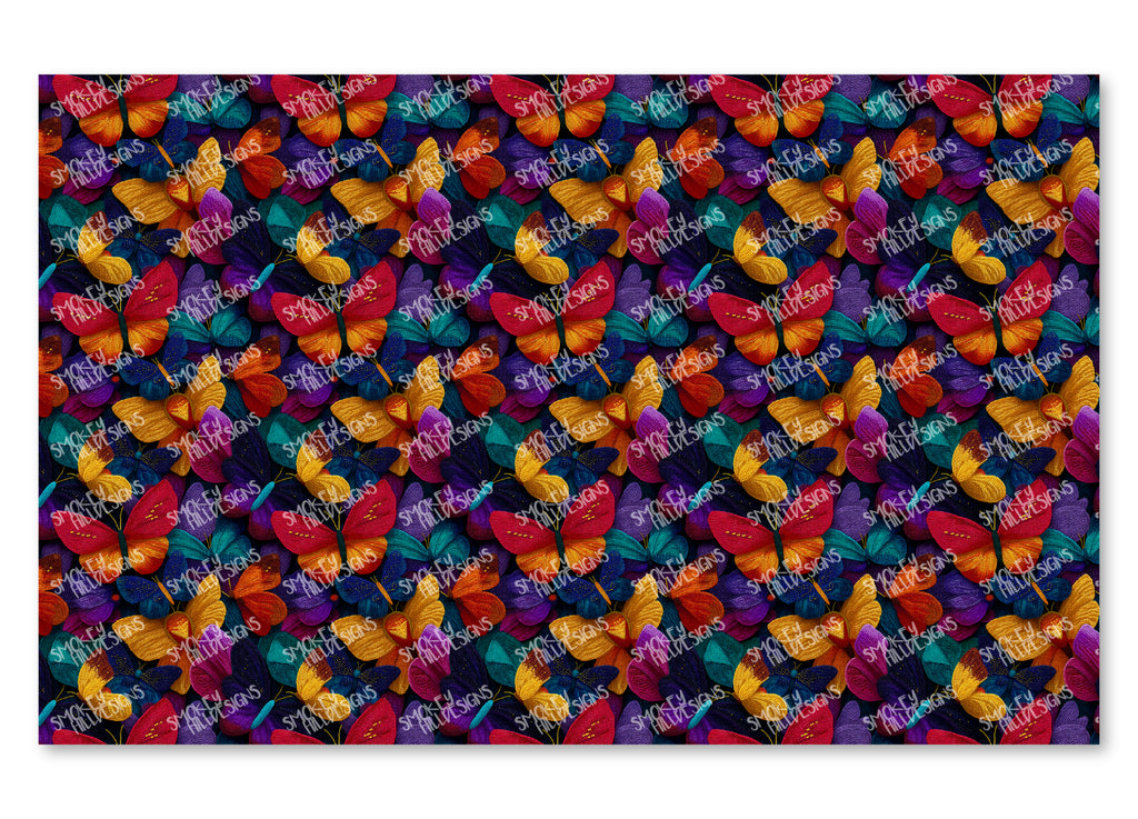 PatternPly® Transparent Beaded Butterflies product photo 4