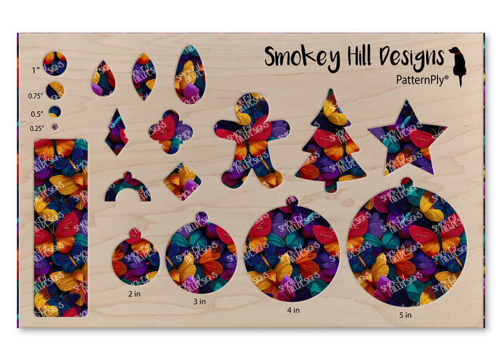 PatternPly® Full Coverage Beaded Butterflies