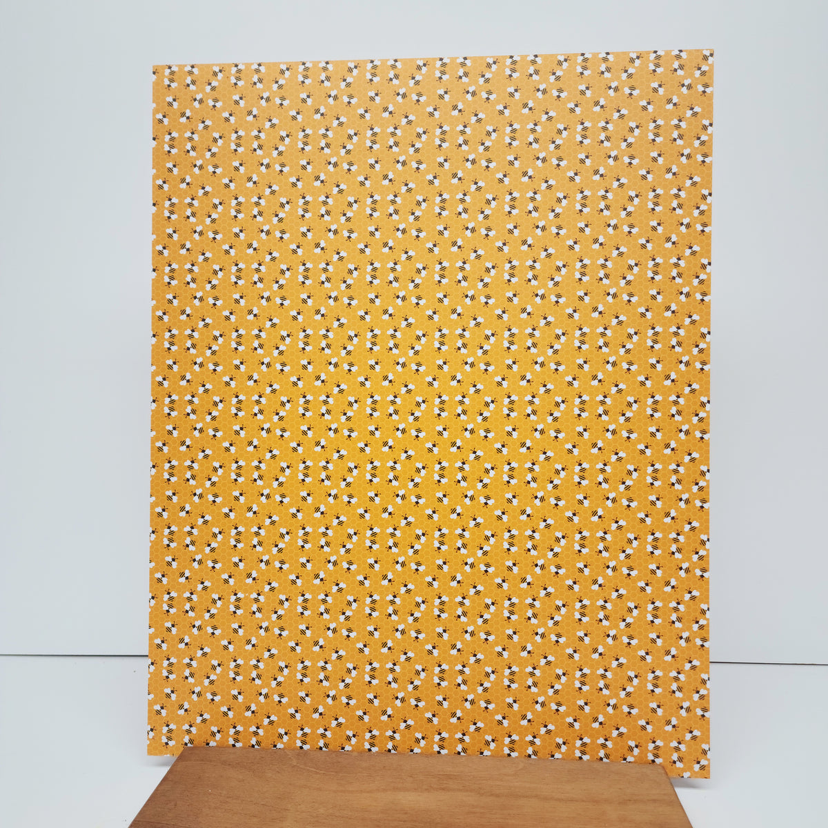 PatternPly® 19x24" Bees Original Scale sheet showing the pattern
