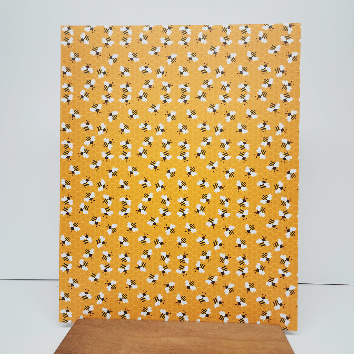 PatternPly® 19x24" Bees XL Scale sheet showing the pattern