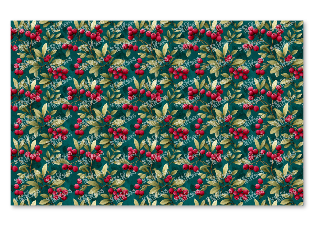 PatternPly® Transparent Berry Christmas product photo 4