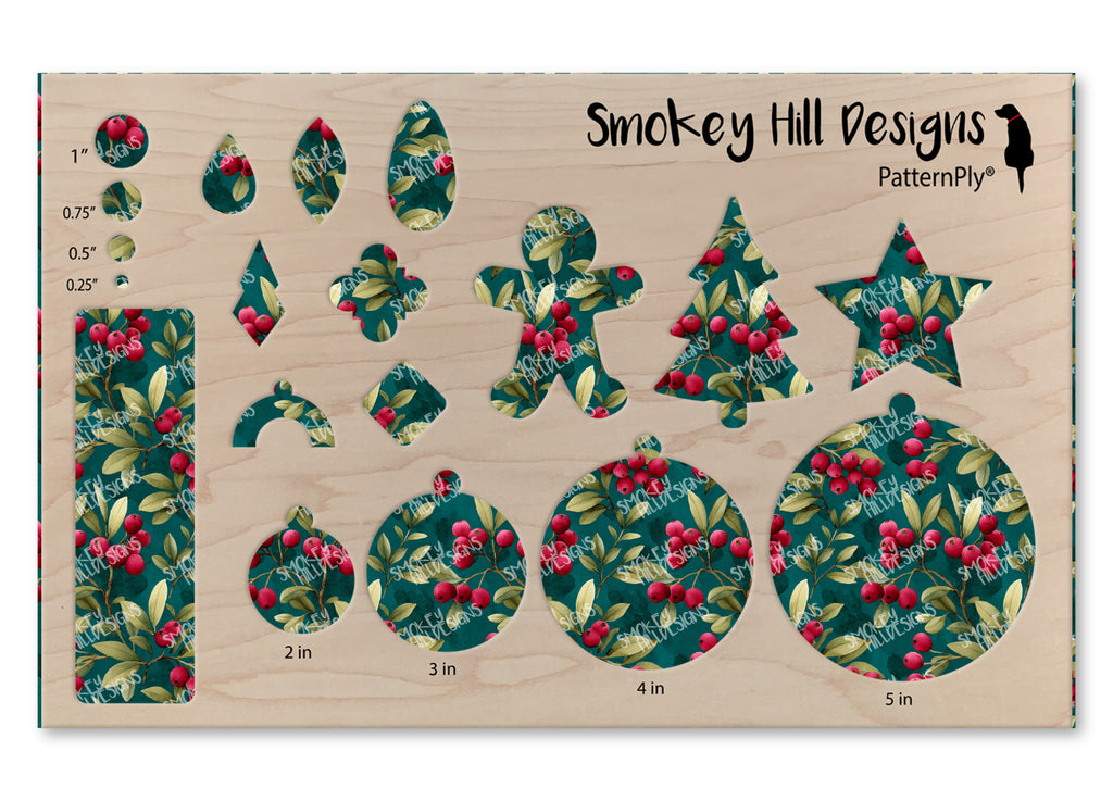 PatternPly® Transparent Berry Christmas product photo 3