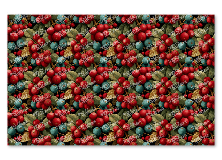 PatternPly® Transparent Berry Mosaic