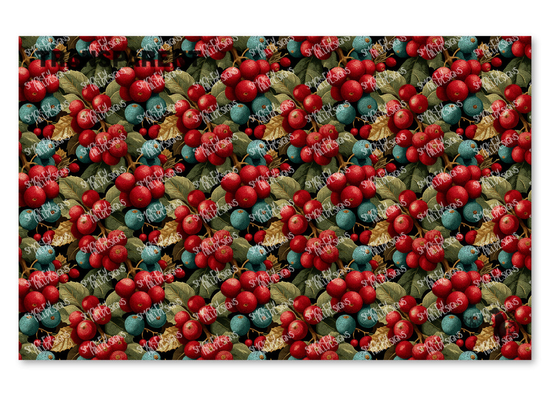 PatternPly® Transparent Berry Mosaic