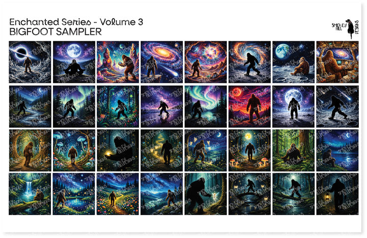 PatternPly® Transparent Enchanted Series Volume 2 Bigfoot Sampler