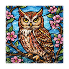 PatternPly® Transparent Birds Series Volume 2 Perched Owls 10 art scene artwork