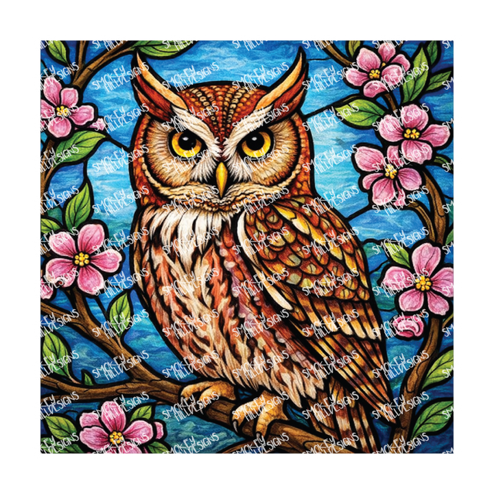 PatternPly® Transparent Birds Series Volume 2 Perched Owls  10