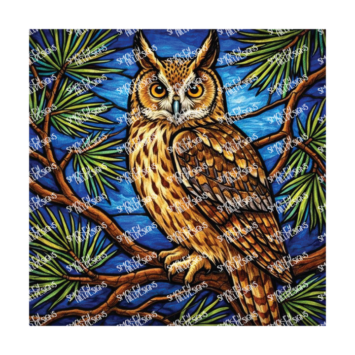 PatternPly® Full Coverage Birds Series Volume 2 Perched Owls 14