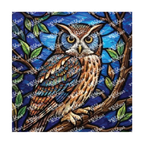 PatternPly® Transparent Birds Series Volume 2 Perched Owls 15 art scene artwork