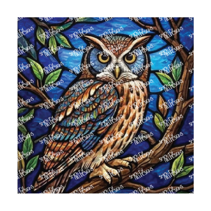 PatternPly® Transparent Birds Series Volume 2 Perched Owls  15