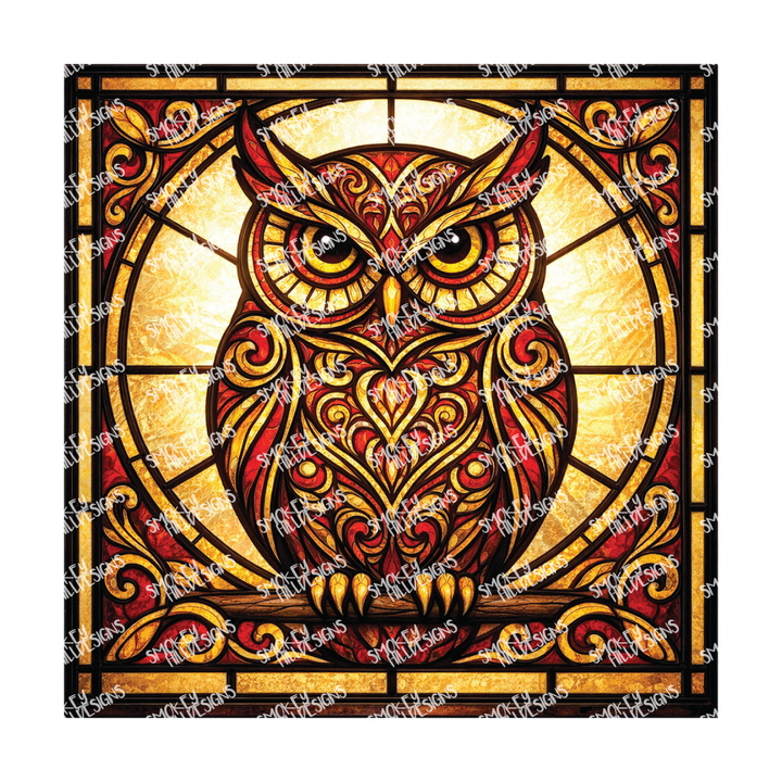 PatternPly® Full Coverage Birds Series Volume 2 Perched Owls 16